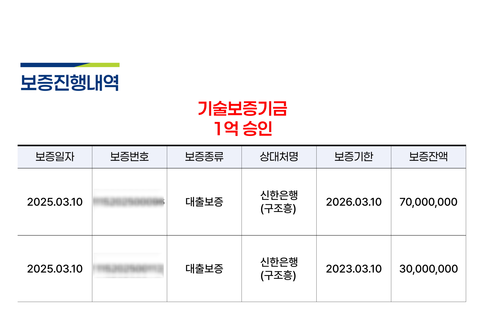 보증진행내역13